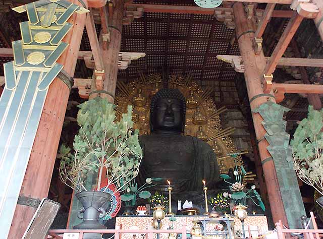 現在の奈良の大仏さま