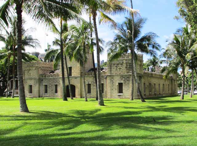 イオラニ宮殿の兵舎